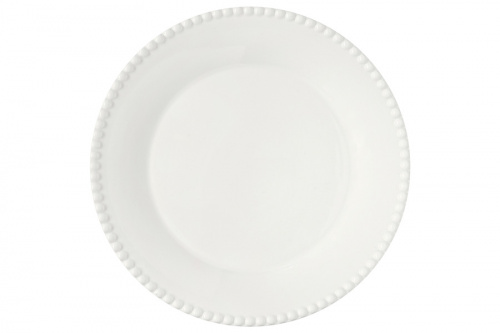 Тарелка обеденная 26см (белый) "Италия"